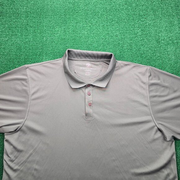 Boy Scouts of America‎ Polo Shirt Mens 4XL Olive Green Short Sleeve Performance - Picture 2 of 6